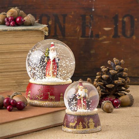 high end christmas snow globes.